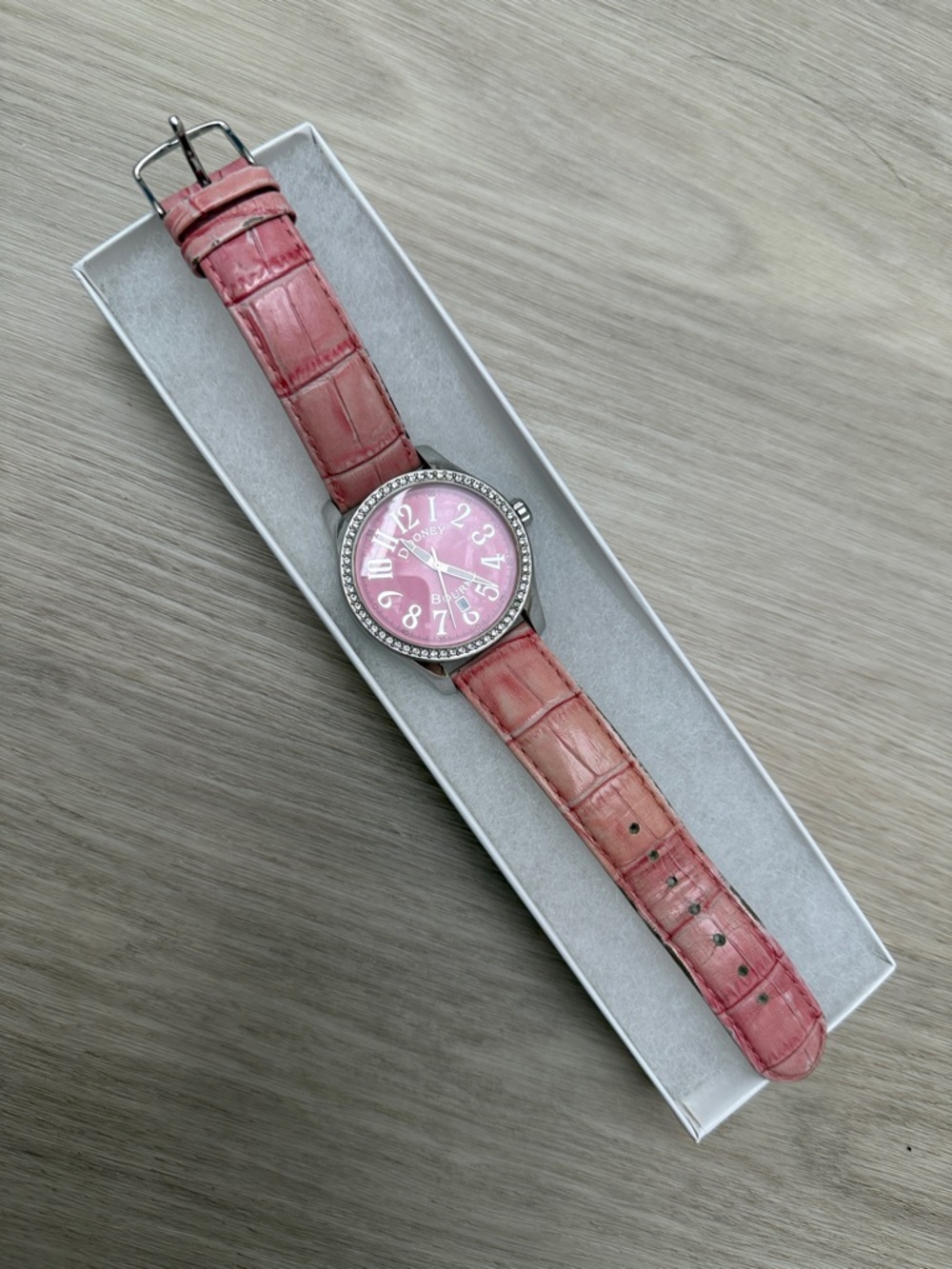 Dooney & Bourke Pink Crystal Accent Women's Watch